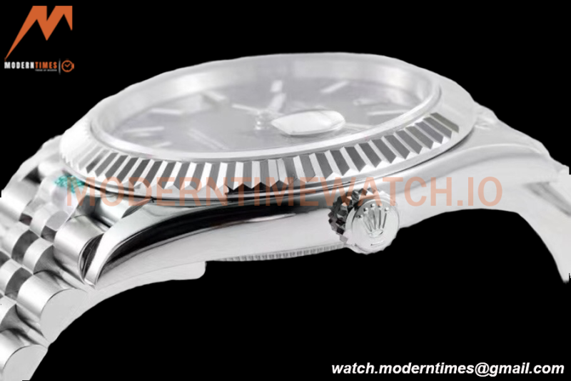 Rolex - Datejust 126334 41mm Jub Flt 904L SS/SS Blk/Stk ZF A2824