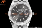 Rolex - Datejust 126334 41mm Jub Flt 904L SS/SS Grey/Stk ZF A2824
