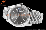 Rolex - Datejust 126334 41mm Jub Flt 904L SS/SS Grey/Stk ZF A2824