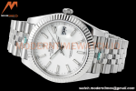 Rolex - Datejust 126334 41mm Jub Flt 904L SS/SS Wht/Stk ZF A2824
