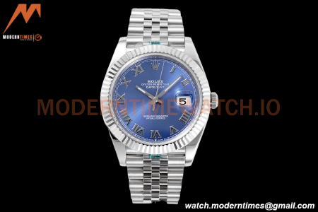 Rolex - Datejust 126334 41mm Jub Flt 904L SS/SS Blue/Rmn ZF A2824