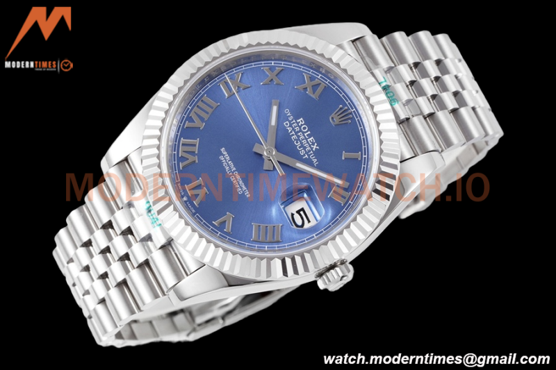 Rolex - Datejust 126334 41mm Jub Flt 904L SS/SS Blue/Rmn ZF A2824