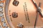 Rolex - Datejust Ladies 278381 31mm Jub Dia RG/SS Champ/Dia GDF MY8215