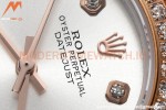 Rolex - Datejust Ladies 278381 31mm Jub Dia RG/SS Silv/Dia GDF MY8215