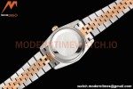 Rolex - Datejust Ladies 278381 31mm Jub Dia RG/SS Silver F-Motif GDF MY8215