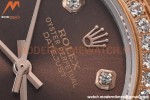 Rolex - Datejust Ladies 278381 31mm Jub Dia RG/SS Brn/Dia GDF MY8215