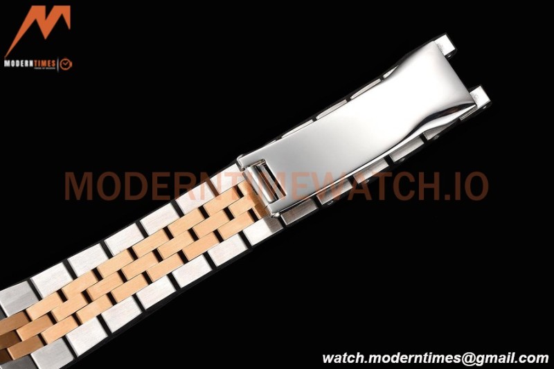 Rolex - Datejust Ladies 278381 31mm Jub Dia RG/SS Grey/Stk GDF MY8215