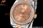 Rolex - Datejust Ladies 278381 31mm Jub Dia RG/SS Champ/Stk GDF MY8215