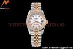 Rolex - Datejust Ladies 278381 31mm Jub Dia RG/SS W-Mop/Dia GDF MY8215