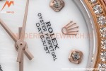 Rolex - Datejust Ladies 278381 31mm Jub Dia RG/SS W-Mop/Dia GDF MY8215
