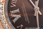 Rolex - Datejust Ladies 278381 31mm Jub Dia RG/SS Brn/Rmn GDF MY8215