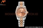 Rolex - Datejust Ladies 278381 31mm Jub Dia RG/SS Champ/Rmn GDF MY8215