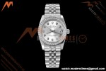 Rolex - Datejust Ladies 278384 31mm Jub Dia SS/SS Silv/Dia GDF MY8215