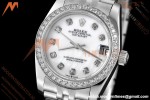 Rolex - Datejust Ladies 278384 31mm Jub Dia SS/SS W-Mop/Dia GDF MY8215