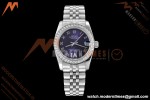 Rolex - Datejust Ladies 278384 31mm Jub Dia SS/SS Purp/Rmn GDF MY8215