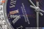 Rolex - Datejust Ladies 278384 31mm Jub Dia SS/SS Purp/Rmn GDF MY8215