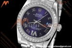 Rolex - Datejust Ladies 278384 31mm Jub Dia SS/SS Purp/Rmn GDF MY8215