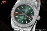 Rolex - Datejust Ladies 278384 31mm Jub Dia SS/SS Grn/Stk GDF MY8215