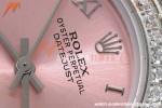Rolex - Datejust Ladies 278384 31mm Jub Dia SS/SS Pink/Rmn GDF MY8215