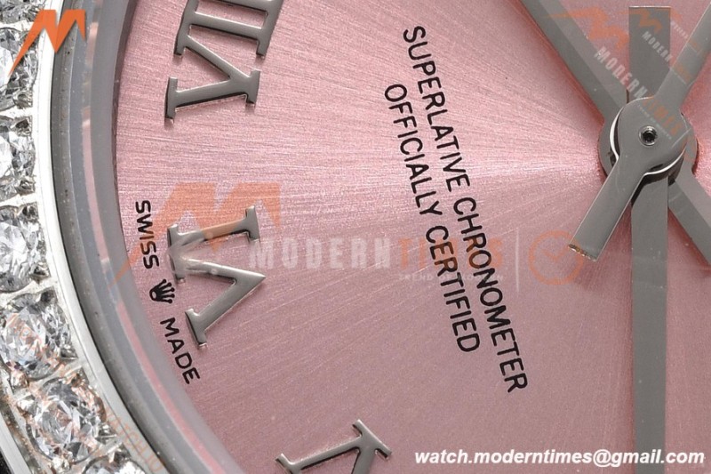 Rolex - Datejust Ladies 278384 31mm Jub Dia SS/SS Pink/Rmn GDF MY8215