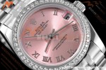 Rolex - Datejust Ladies 278384 31mm Jub Dia SS/SS Pink/Rmn GDF MY8215