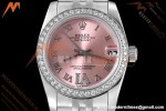 Rolex - Datejust Ladies 278384 31mm Jub Dia SS/SS Pink/Rmn/Dia GDF MY8215