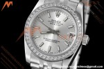 Rolex - Datejust Ladies 278384 31mm Jub Dia SS/SS Gry/Rmn GDF MY8215