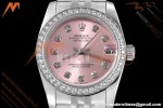 Rolex - Datejust Ladies 278384 31mm Jub Dia SS/SS Pink/Dia GDF MY8215