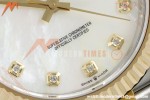Rolex - DJ2 41mm 126333 Jub Flt Gold Wrapped Gain Weight YG/SS MOP/Dia 3EF V2 VR3235