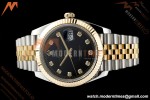 Rolex - DJ2 41mm 126333 Jub Flt Gold Wrapped Gain Weight YG/SS Blk/Dia 3EF V2 VR3235