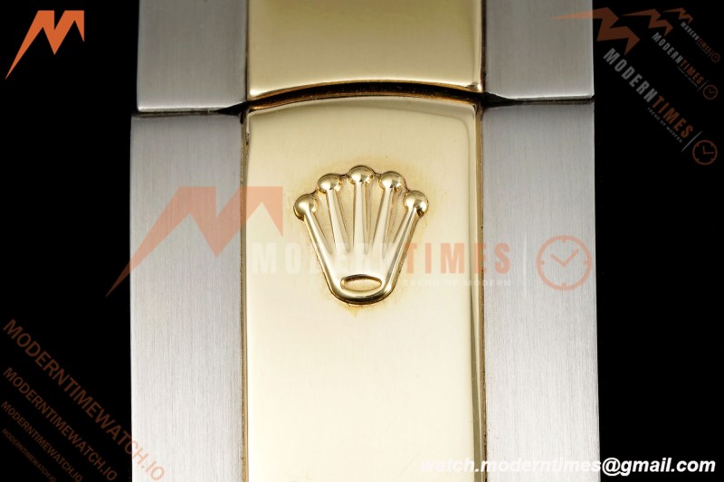 Rolex - DJ2 41mm 126333 Jub Flt Gold Wrapped Gain Weight YG/SS Wimbledon Grey/Rmn 3EF V2 VR3235