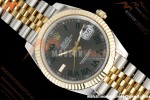 Rolex - DJ2 41mm 126333 Jub Flt Gold Wrapped Gain Weight YG/SS Wimbledon Grey/Rmn 3EF V2 VR3235