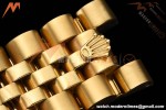Rolex - Datejust 116238 36mm Jub Flt 316L YG/YG Gold/Stk DRF A2824