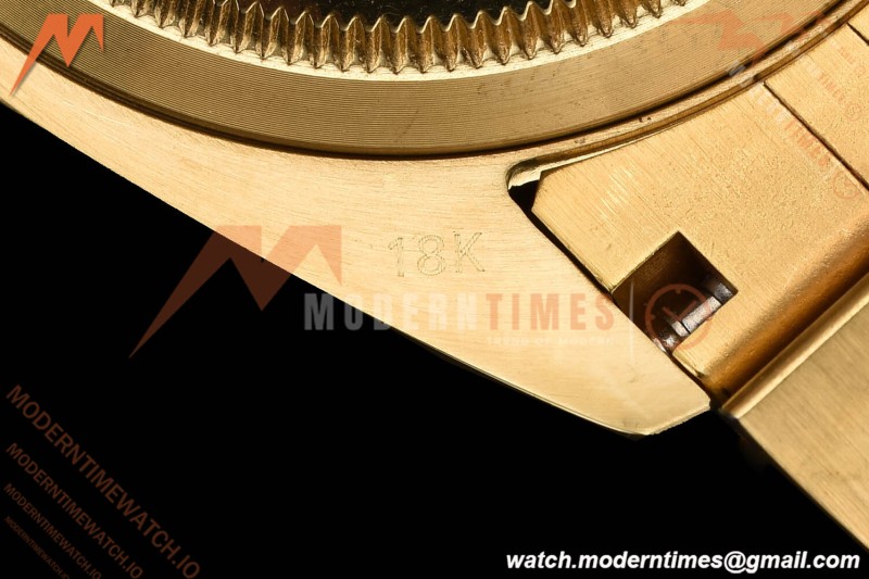 Rolex - Datejust 116238 36mm Jub Flt 316L YG/YG Gold/Stk DRF A2824