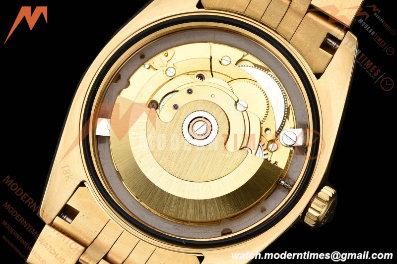 Rolex - Datejust 116238 36mm Jub Flt 316L YG/YG Gold/Stk DRF A2824