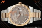 Rolex - Datejust 126331 41mm 904L Gain Weight Oys Flt RG/SS Champ/Stick ARF SH3235