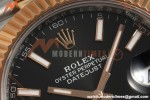 Rolex - Datejust 126331 41mm 904L Gain Weight Jub Flt RG/SS Blk/Stk ARF SH3235