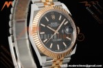 Rolex - Datejust 126331 41mm 904L Gain Weight Jub Flt RG/SS Blk/Stk ARF SH3235