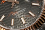 Rolex - Datejust 126331 41mm 904L Gain Weight Oys Flt RG/SS Grey/Stk ARF SH3235