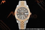 Rolex - Datejust 126331 41mm 904L Gain Weight Jub Flt RG/SS Grey/Stk ARF SH3235 | 롤렉스 - 데이트저스트 126331 41mm 904L 게인 웨이트 주브 플랫 레드/SS 그레이/스틸 ARF SH3235
