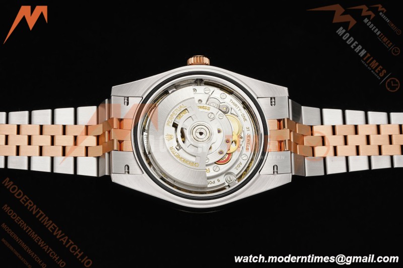 Rolex - Datejust 126331 41mm 904L Gain Weight Jub Flt RG/SS Grey/Stk ARF SH3235 | 롤렉스 - 데이트저스트 126331 41mm 904L 게인 웨이트 주브 플랫 레드/SS 그레이/스틸 ARF SH3235