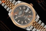 Rolex - Datejust 126331 41mm 904L Gain Weight Jub Flt RG/SS Grey/Stk ARF SH3235 | 롤렉스 - 데이트저스트 126331 41mm 904L 게인 웨이트 주브 플랫 레드/SS 그레이/스틸 ARF SH3235