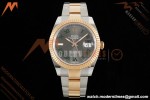 Rolex - Datejust 126331 41mm Wimbledon 904L Gain Weight Oys Flt RG/SS Grey/Rmn ARF SH3235 | 롤렉스 - 데이트저스트 126331 41mm 윔블던 904L 게인 웨이트 오이스터 퍼페츄얼 RG/SS 그레이/Rmn ARF SH3235