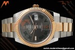 Rolex - Datejust 126331 41mm Wimbledon 904L Gain Weight Oys Flt RG/SS Grey/Rmn ARF SH3235 | 롤렉스 - 데이트저스트 126331 41mm 윔블던 904L 게인 웨이트 오이스터 퍼페츄얼 RG/SS 그레이/Rmn ARF SH3235