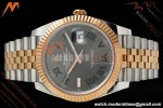Rolex - Datejust 126331 41mm Wimbledon 904L Gain Weight Jub Flt RG/SS Grey/Rmn ARF SH3235
