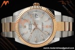 Rolex - Datejust 126331 41mm 904L Gain Weight Oys Flt RG/SS Silv/Stk ARF SH3235