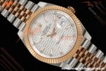 Rolex - Datejust 126331 41mm 904L Gain Weight Jub Flt RG/SS Silv/Stk ARF SH3235