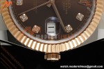 Rolex - Datejust 126331 41mm 904L Gain Weight Oys Flt RG/SS Brn/Dia ARF SH3235