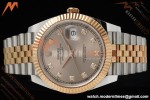 Rolex - Datejust 126331 41mm 904L Gain Weight Jub Flt RG/SS Champ/Dia ARF SH3235