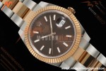 Rolex - Datejust 126331 41mm 904L Gain Weight Oys Flt RG/SS Brn/Stk ARF SH3235